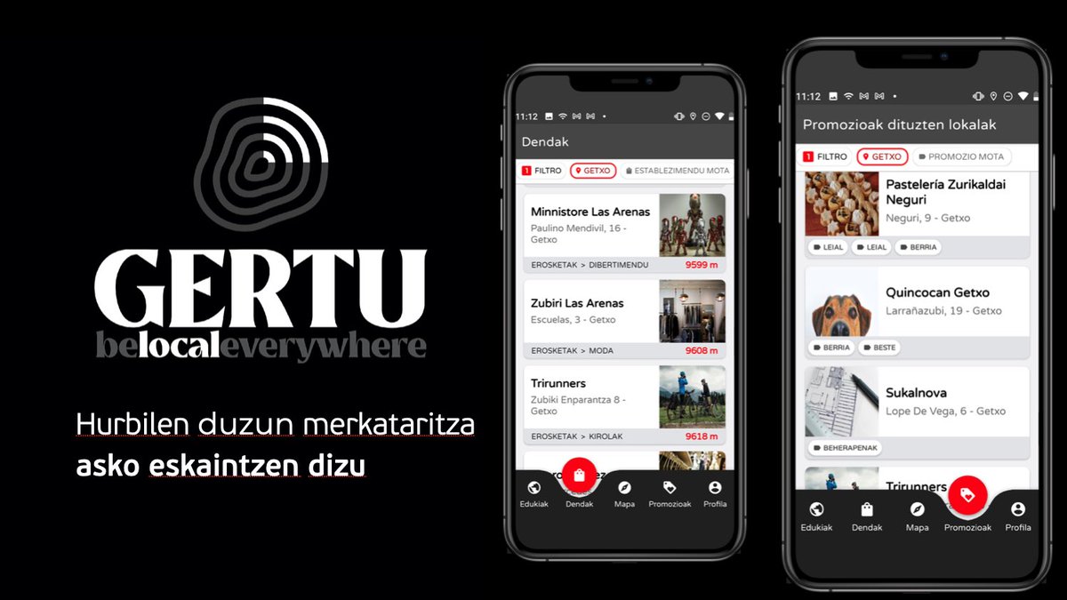 Getxo_Enpresa's tweet photo. Comprando en #getxocomercio y ¿no tienes la app #Gertu? Ofertas, promociones e información de los negocios locales, que formar parte de la red.
Descárgala en: https://t.co/GKTR2iqBAU
.
#hosteleria #comercio #servicios #getxo https://t.co/5J2WUek4en