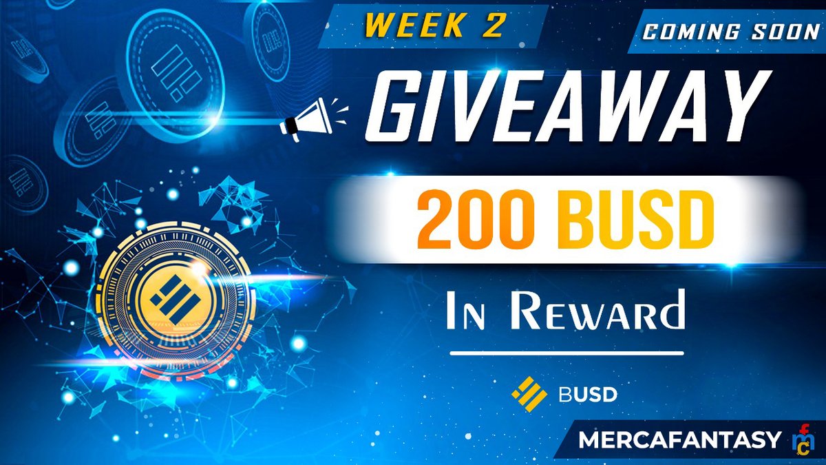 mercafantasy's tweet photo. Waiting is over ! ⏳Giveaway week 02 💙is coming up with an increased price pool and new activities with our #mercafantasy platform. 💰😎
#BSC #NFT #giveaway #mercafantasy $CRA

Checkout our website : https://t.co/pP2d4tTRVW
join Telegram channel : https://t.co/y9YM7tGJwi https://t.co/gw040Bz01E