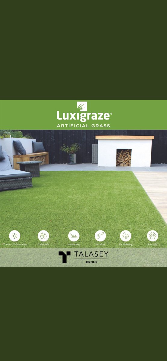 DamonBrophy's tweet image. Luxigraze artificial grass                               Green grass all year round           Contact us for your free samples Luxigraze.co.uk.                         #Luxigraze #Artificialgrass #Talasey
