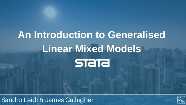 TimberlakeLtd's tweet photo. Want to learn the fundamentals of Mixed Models in Stata?
Join Sandro Leidi and James Gallagher for the Introduction to Generalised Mixed Models using Stata, 27 - 28 September 2021.
Click here to sign up now: https://t.co/QsNnhwhHwz
#Stata #MixedModels #Generalised https://t.co/51J069nibc