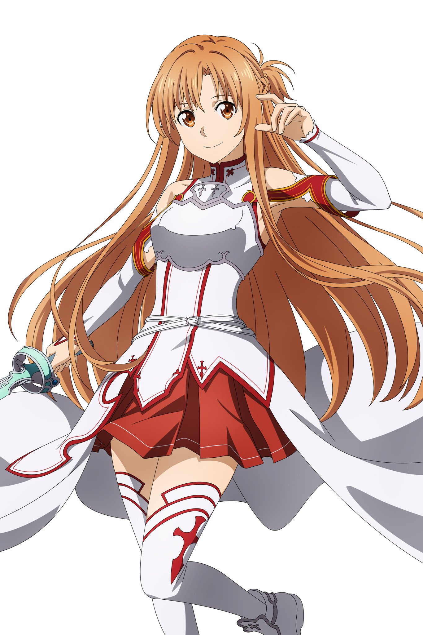 ソードアート・オンライン アスナ 刺繍 スカジャン 血盟騎士団 副団長