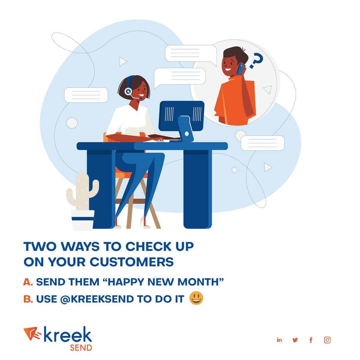 kreeksend's tweet photo. A little gem for the Monday. Have an impactful week!
#message #sms #email #kreeksend #marketing #emailmarketing #smsmarketing #contentcreator #ceo #enterpreneur #content #social #socialmedia #socialmediamarketing https://t.co/3MuBM9nXV2