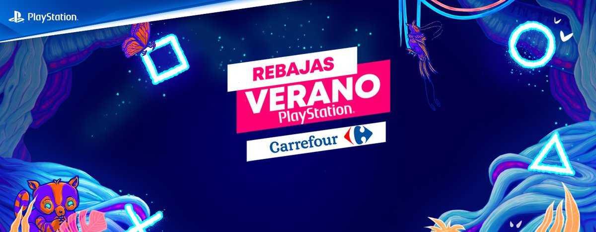 CarrefourGaming's tweet photo. ⚠ Concursazo ⚠

¡Disfruta de las #RebajasVeranoPlayStationEnCarrefour!
Hay un pack de experiencia y 7 juegazos en juego para el ganador

  ✅ Haz FAV y RT
  ✅ Sigue a @PlayStationES y a nosotros
  ✅ Participa en nuestro minijuego -> https://t.co/RdMPzzf7vv

¡Hasta el 04/08! https://t.co/lv3wT2upeX
