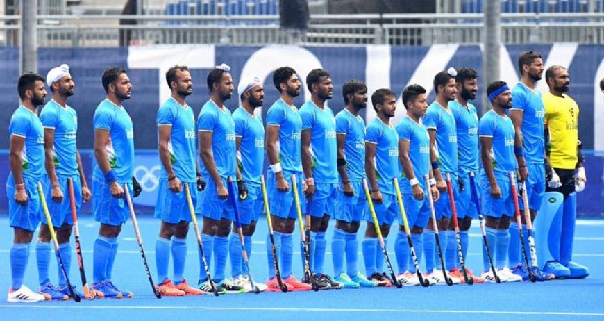 A happy and proud day for every indian as both, the Women’s and Men’s hockey team reaches the semi finals at #TokyoOlympics. Congratulations to the teams. Jai Hind 🇮🇳 #hockeyindia