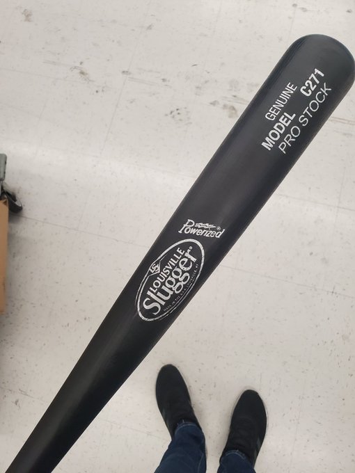 I got so tired of customers today i picked up a bat and started walking around with it. It wasn't a very