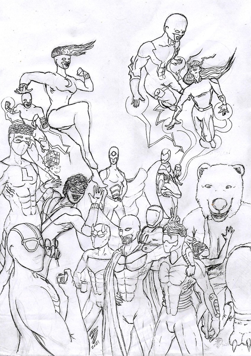 force_comics's tweet photo. Meet the team of heroes, welcome abord everyone to Force Comics

We hope to bring joy to all 
#forcecomics  #forcecomicsuniverse https://t.co/UtobN961Oa