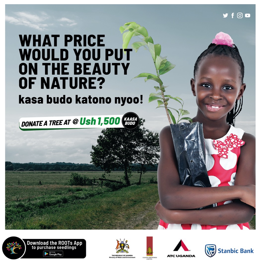 With more land being needed for settlement and infrastructural development, planting trees mitigates the growing risk of climate change.

Support <a href="/ROOTs_Uganda/">ROOTs - #RunningOutOfTrees 🇺🇬↪️🟢</a> to achieve this goal by donating as low as Ugx.1500 to purchase a seedling.

#RunningOutOfTrees
#KaasaBudoKatonoNyoo
