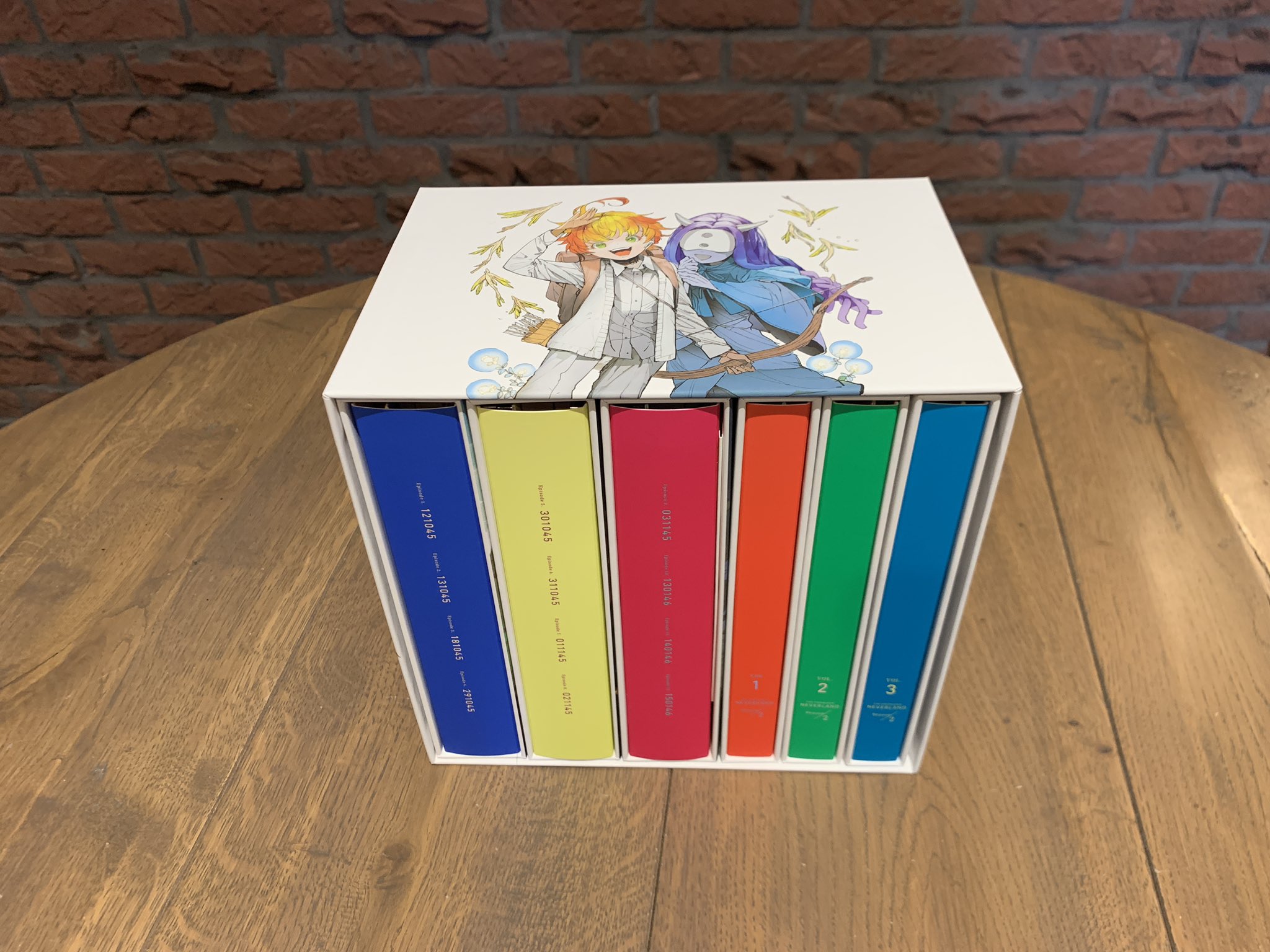 約束のネバーランド　season2 BD&DVD発売記念　非売品　当選品 TVアニメ『約束のネバーランド』出水ぽすか描き下ろしイラストが
