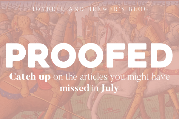 boydellbrewer's tweet photo. Have you missed any of our July articles? Don’t worry, we have compiled a round-up of all articles on #Proofed from July!
https://t.co/bq7DtZl3ks https://t.co/locJlbBw9U