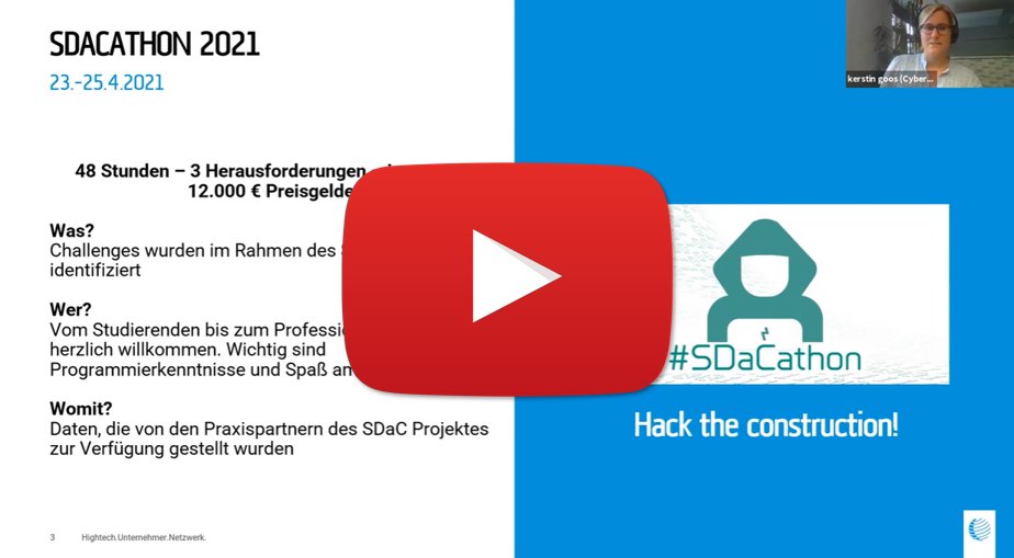 On 13.07 our #Roundtable with the winners of the SDaC #Hackathon 2021 took place.

Watch the full presentation in the video below:
youtu.be/A4o6568bUQQ