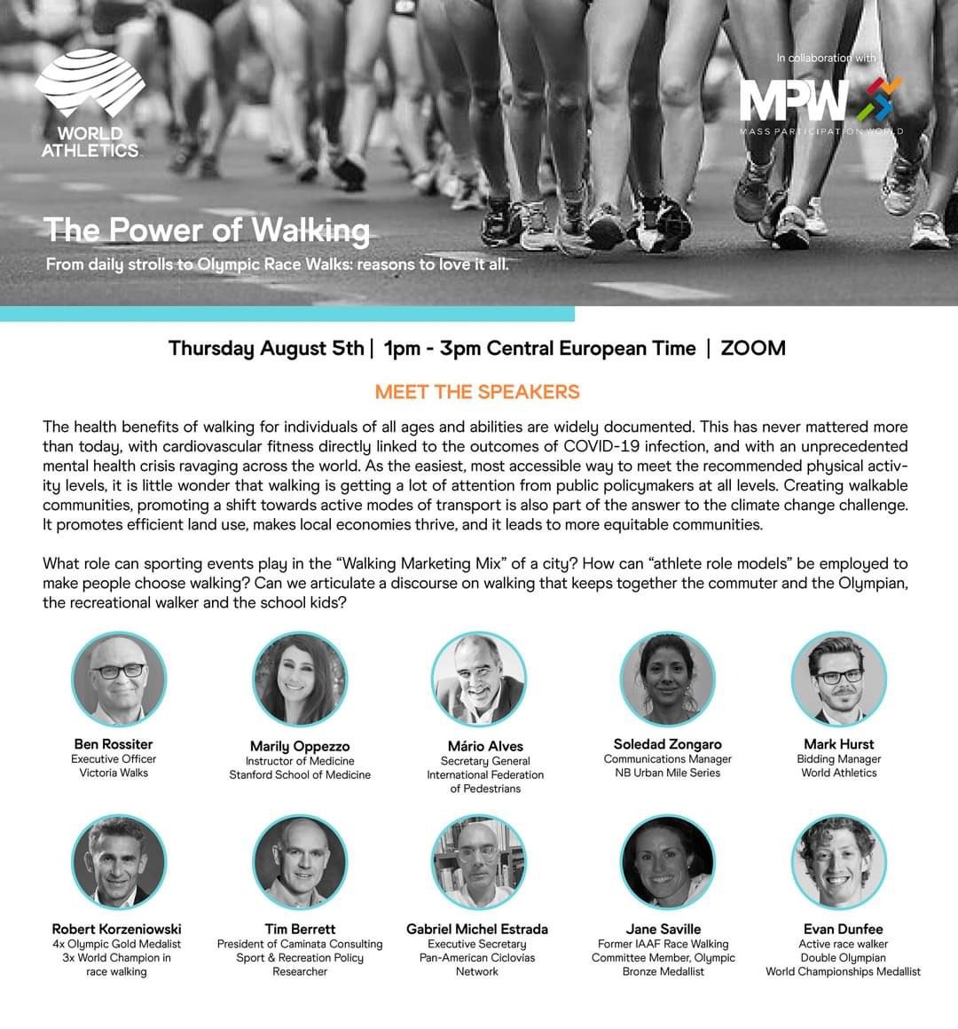 mara_yamauchi's tweet image. The #Olympics #racewalk events are fast approaching - @WorldAthletics webinar on the benefits of #walking this Thursday 👇