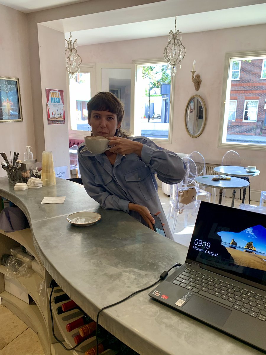 We’re open! Come get your petit breakfast cappuccinos ☕️ ☀️