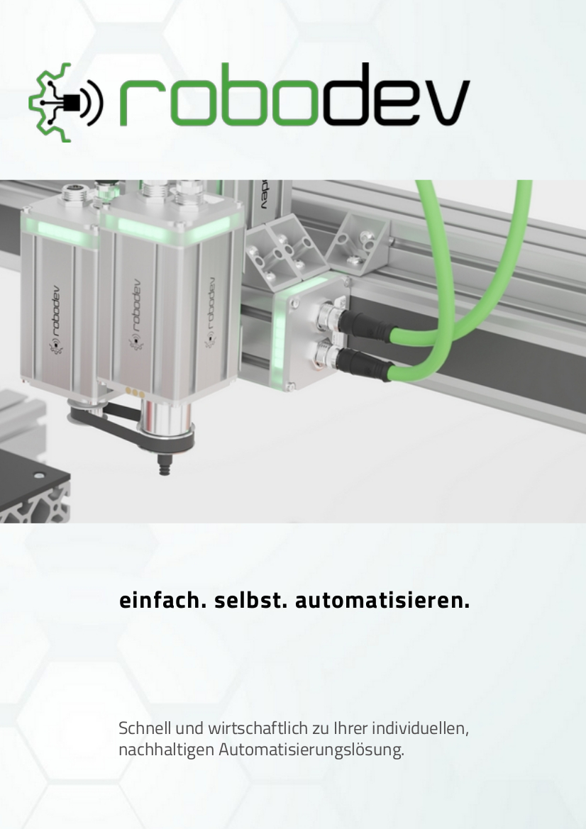 roboticdevices's tweet image. Jetzt die neue robodev Broschüre downloaden oder anfordern.
Druckfrisch gibt es jetzt die neue robodev Broschüre. Hier zum Downloaden: drive.google.com/drive/folders/…
oder auf Anfrage an info@robodev.com auch in Papierform per Post.