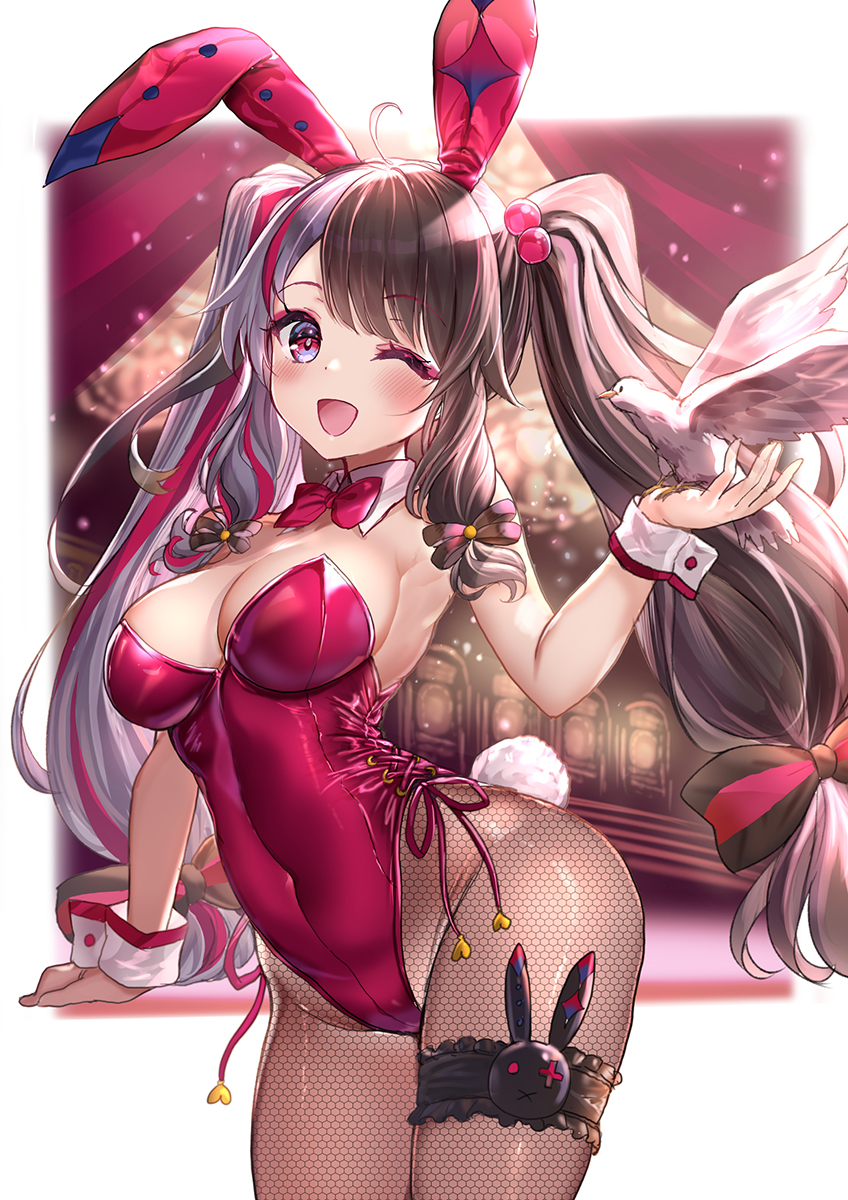 「#バニーの日 お気に入り🐇🐤 」|アカバネのイラスト