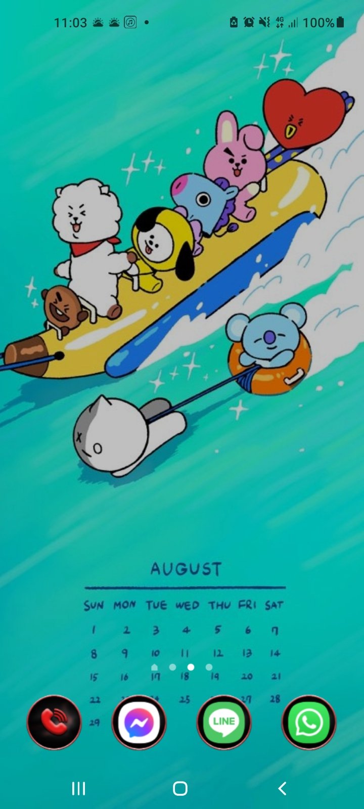 Bt21 Japan Official 8月もユニスターズ のみんなとともに 8月のカレンダーにスマホの壁紙も変えたよ 今年の夏も一緒に楽しもう 8月 壁紙 Cooky Bt21 T Co 0xwele6alc Twitter