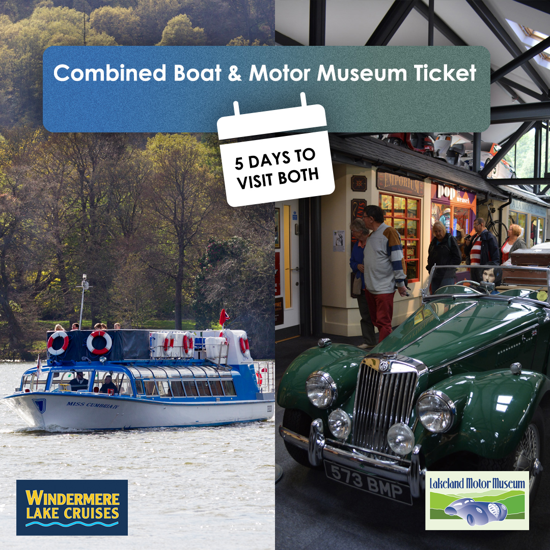 Lakeland Motor Museum on Twitter a cruise on Windermere with