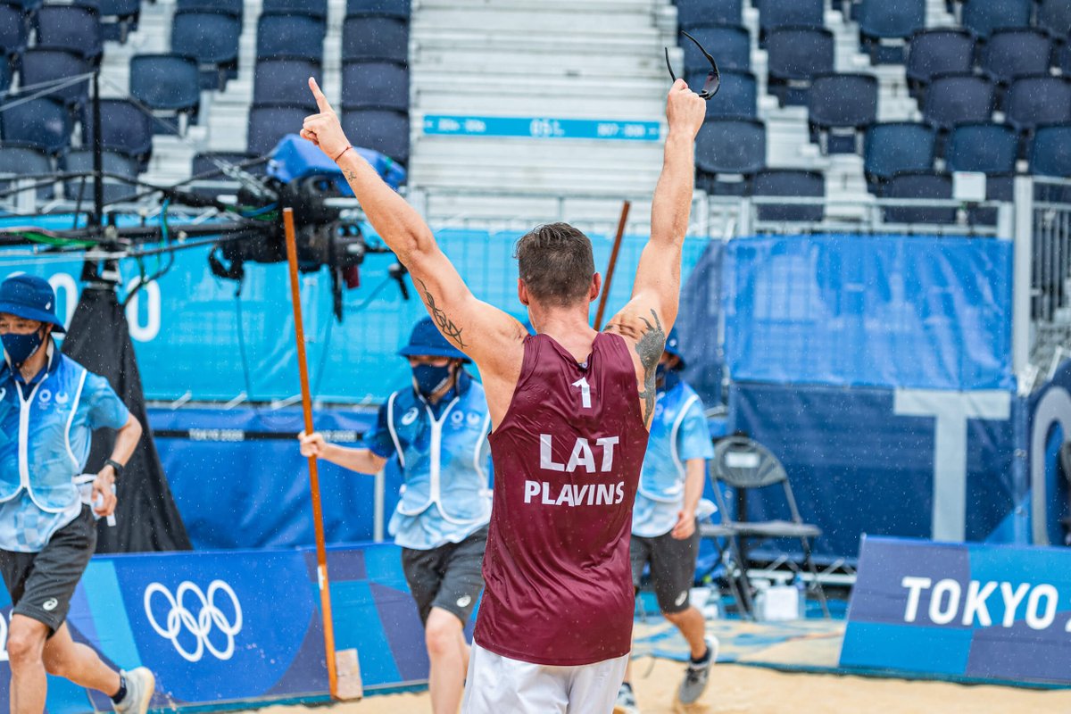 PlavinsTocs's tweet image. 1/8 fināls Tokijas olimpiskajās spēlēs - uzvara!