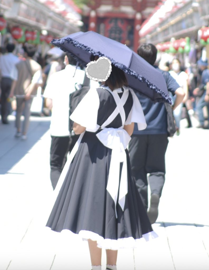 ✨🐰制服お披露目🐰✨ #メイド服 #メイド喫茶 #浅草 #メイドカフェ