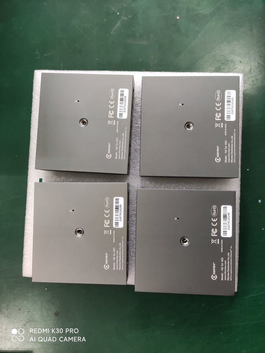 kiloview's tweet photo. Yep, On July 30th, the first batch N6 was shipping out!
Kiloview N6, the world’s first NDI converter based on NDI 5.0, supports both NDI and NDI|HX, both encoding and decoding.
For more info https://t.co/R5r0FnsWA3
#NDI #Kiloview #livestream #videodecoder https://t.co/vcuF1yPYsf