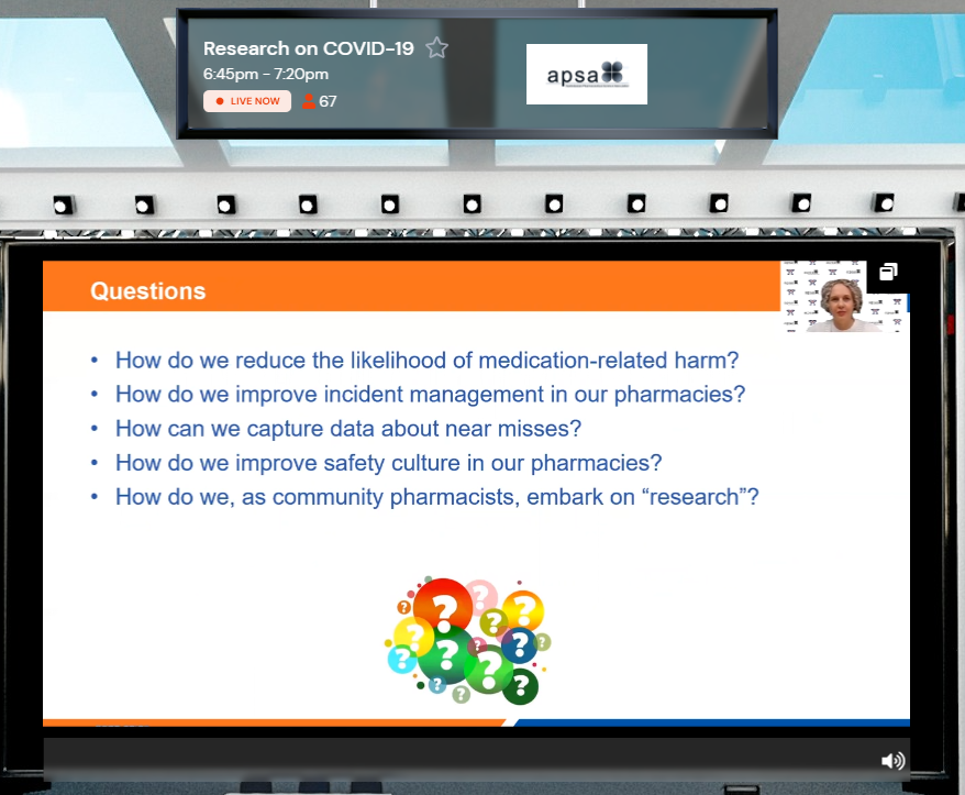 truryAdelaide's tweet photo. #PSA21virtual continues with a research master class this evening. Currently research on medicines safety is currently going for anyone that is interested in this space which research on COVID 19 will be presented later. https://t.co/3djbVZgE5M