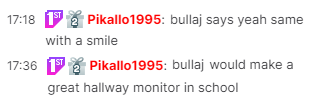 squishday's tweet photo. Great laugh playing Among Us on stream with everyone last night! Here is our #CommentOfTheNight from the one and only @Pikallo1995; https://t.co/kUgyRK8aTz