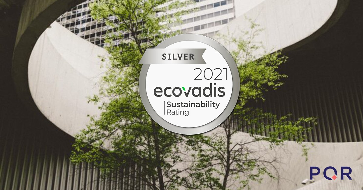 PQRnl's tweet photo. PQR vindt Maatschappelijk Verantwoord Ondernemen een vanzelfsprekendheid. Maar om een hogere Ecovadis rating te krijgen is geen vanzelfsprekendheid. Recent is PQR van Bronze naar Silver gegaan en scoort 79% hoger dan onze branchegenoten. https://t.co/Lj9hM2VIdf #mvo https://t.co/oETwfzH5du