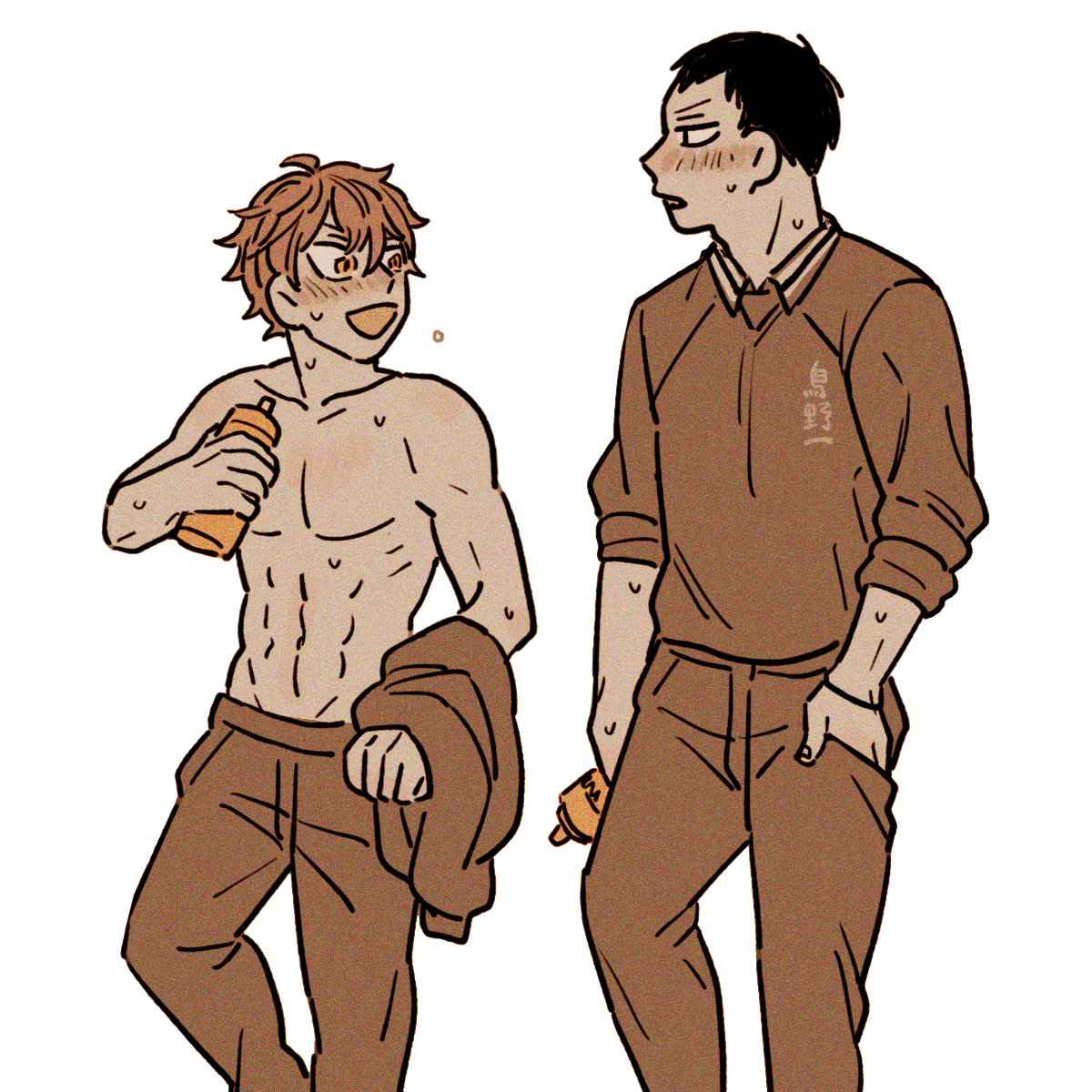 kogawamatsu's tweet photo. Seniors Kagehina https://t.co/aLQZmahArv