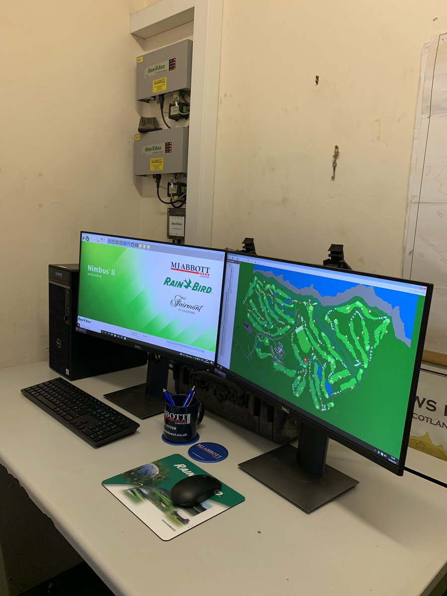 MGTurf's tweet image. 1st install of the week complete @FairmontStA the tour continues @MJAbbottLtd @RainBirdGolf @rainbirdgolfuk #V8upgrade #splashingoutonthecupsandpens