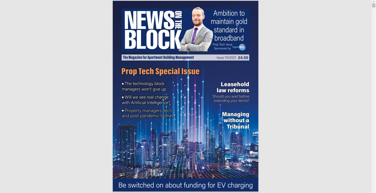 Issue 114 is now available for subscribers to read online! This issue features a special #PropTech feature sponsored by <a href="/Hyperoptic/">Hyperoptic</a> and guest edited by <a href="/ResiRichard/">Richard</a> #leasehold #residential #technology #property #broadband  ow.ly/HEMH50FIlbI