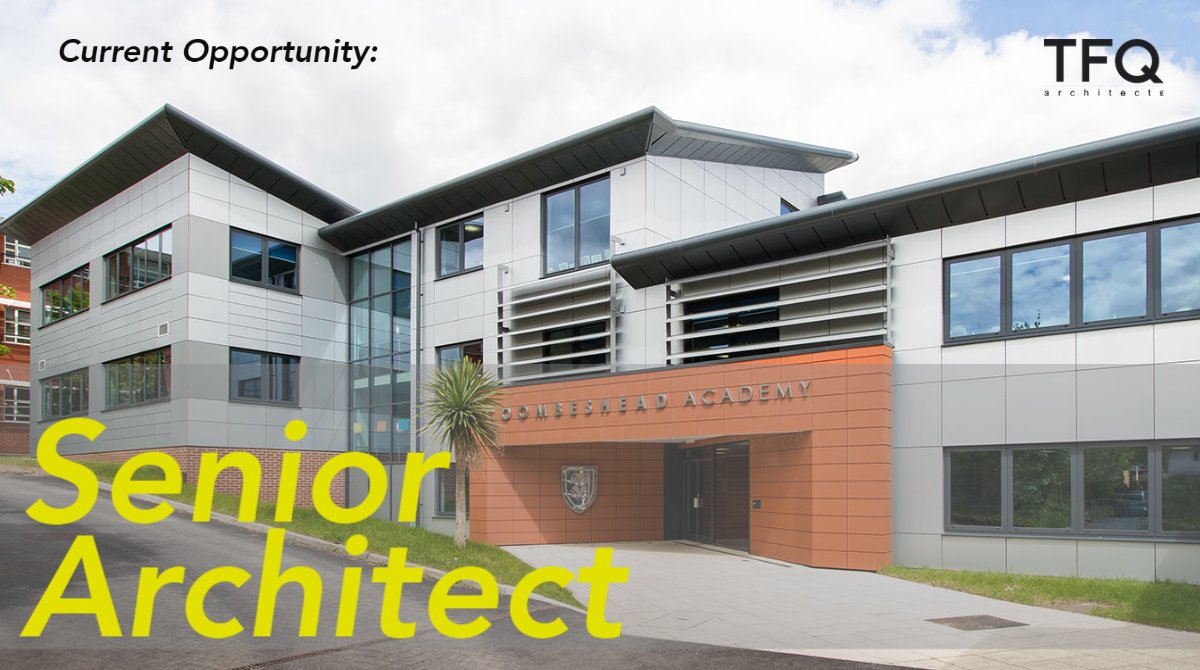 TFQarchitects's tweet photo. 💥WE ARE HIRING!💥
We're looking for a brilliant architect to join our team to manage projects, design teams and bring a bucket-load of enthusiasm and new ideas to our Topsham based office.
#hiring #architectjobs #designjobs #ribajobs #devonjobs #exeterjobs #exeter #devon https://t.co/6i2yLCiOK8