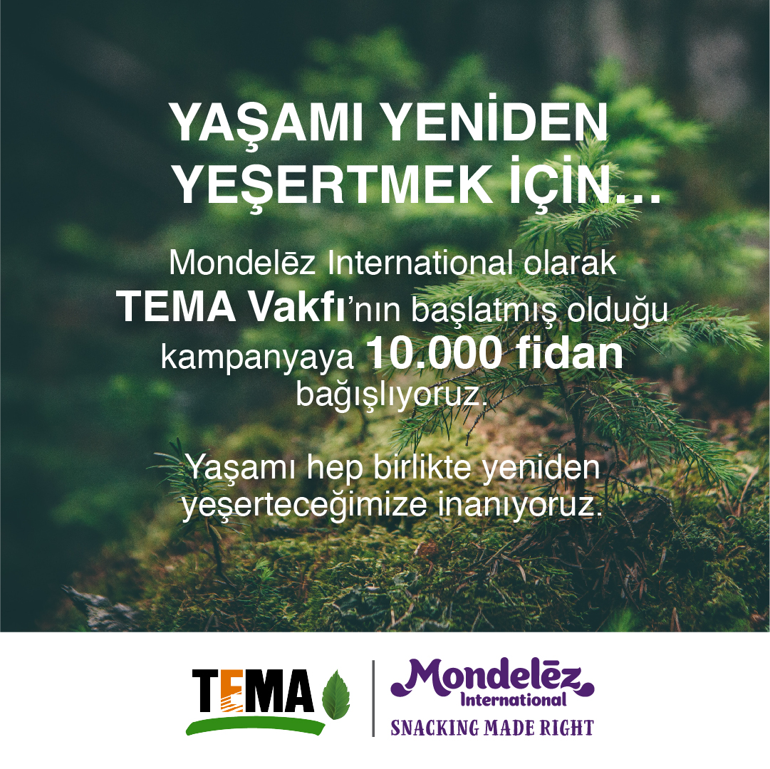First (@firstsakiz) on Twitter photo Hep birlikte yaşamı ve umudu yeniden yeşertebilmek için <a href="/temavakfi/">TEMA Vakfı</a> tarafından başlatılan kampanyayı destekliyor; Mondelēz International olarak 10.000 fidan bağışında bulunuyoruz. Hep birlikte yaşamı ve umudu yeniden yeşertebilmek için <a href="/temavakfi/">TEMA Vakfı</a> tarafından başlatılan kampanyayı destekliyor; Mondelēz International olarak 10.000 fidan bağışında bulunuyoruz.