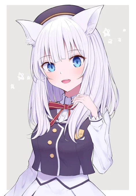 新衣装のみしろちゃんを描きました(大遅刻)
 #みしろんあーと 