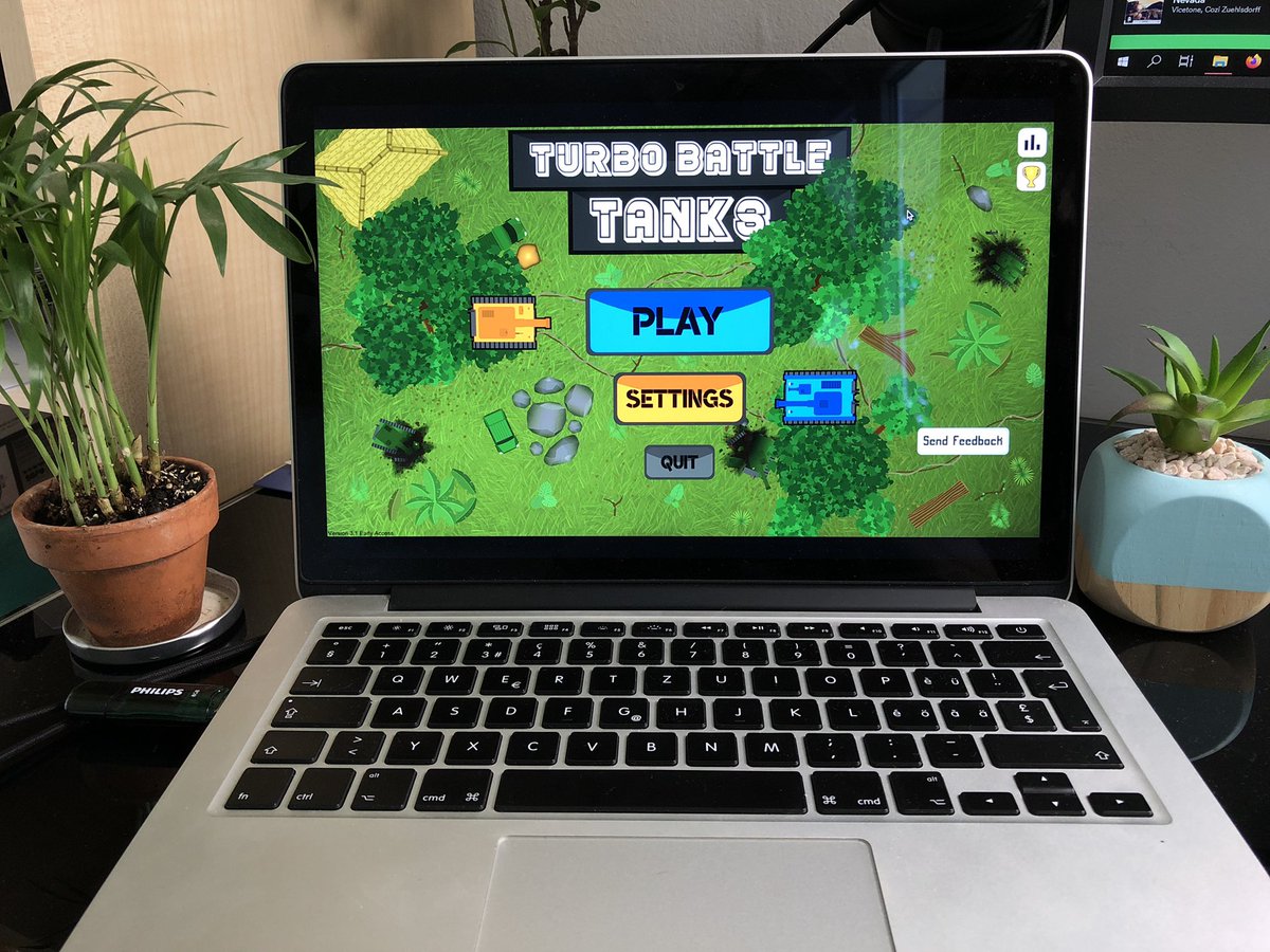 TurboDevTeam's tweet image. Big news : we are working to export TBT on macOS !

Not everything is working perfectly yet, there is still weird things to understand.

#TurboBattleTanks #indie #indiegame #IndieGameDev #gamedev #indiedev #macgames
