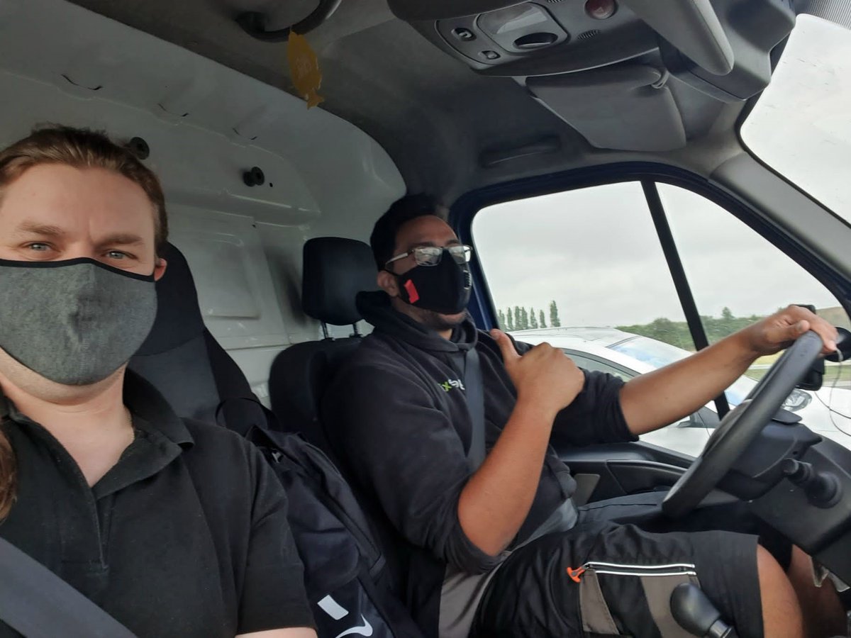 First stop Llandaff for half of our operations team then onto liverpool #novumav #ontheroad #teamwork #dreamteam #joshandrohan #installation #avinstall #churchav #streamingpackage #upgrade #serviceandmaintenance #avmaintenance #avservicing