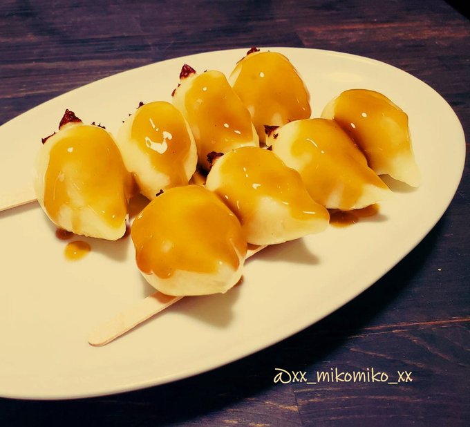 美味しそうなみたらし団子が えっすずめ 思わず二度見 可愛いでちゅん 食べられない まいどなニュース
