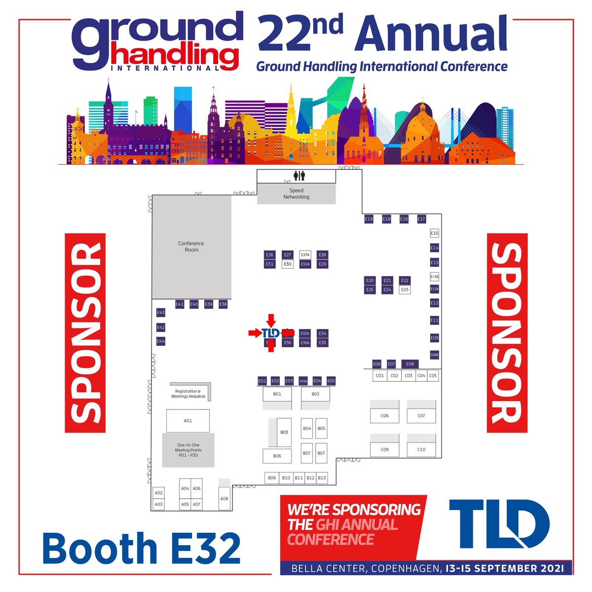 <a href="/TLDGSE/">TLD GSE</a> is pleased to be sponsoring the 22nd Annual Ground Handling International event in Copenhagen next month.

We will be exhibiting on booth E32 to answer all your GSE questions on how we can help aviation become 'Leaner and Greener'.

#LeanerAndGreener #TLDGSE