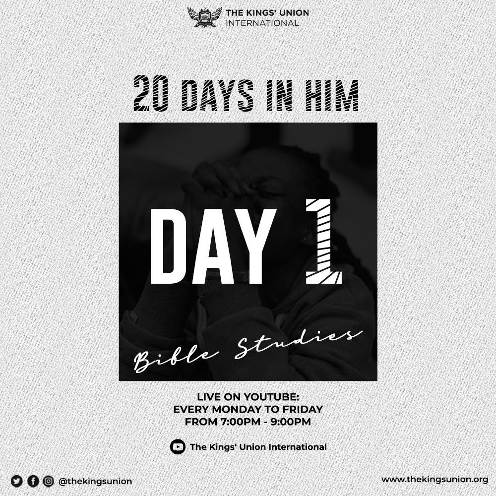 thekingsunion's tweet photo. 20 Days in Him, what a transformational period! As we get in, share your testimonies with us also, Link to join this period ➡️ https://t.co/KMzSeQWsbm
#20DaysinHim #BishopCharisma https://t.co/sKKNT0ZE50
