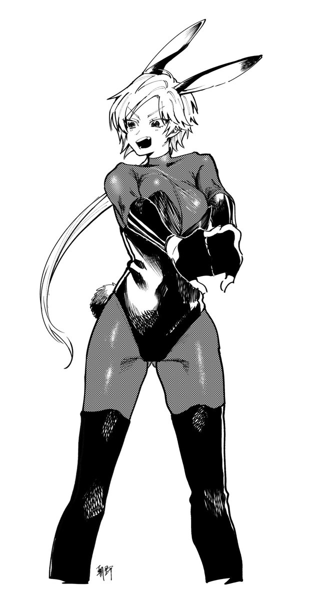 はしるのがはやい
#バニーの日 https://t.co/EeUxTkETDz 