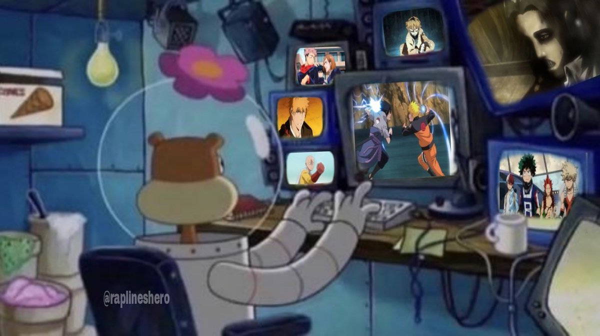 me catching up with all my anime in one night