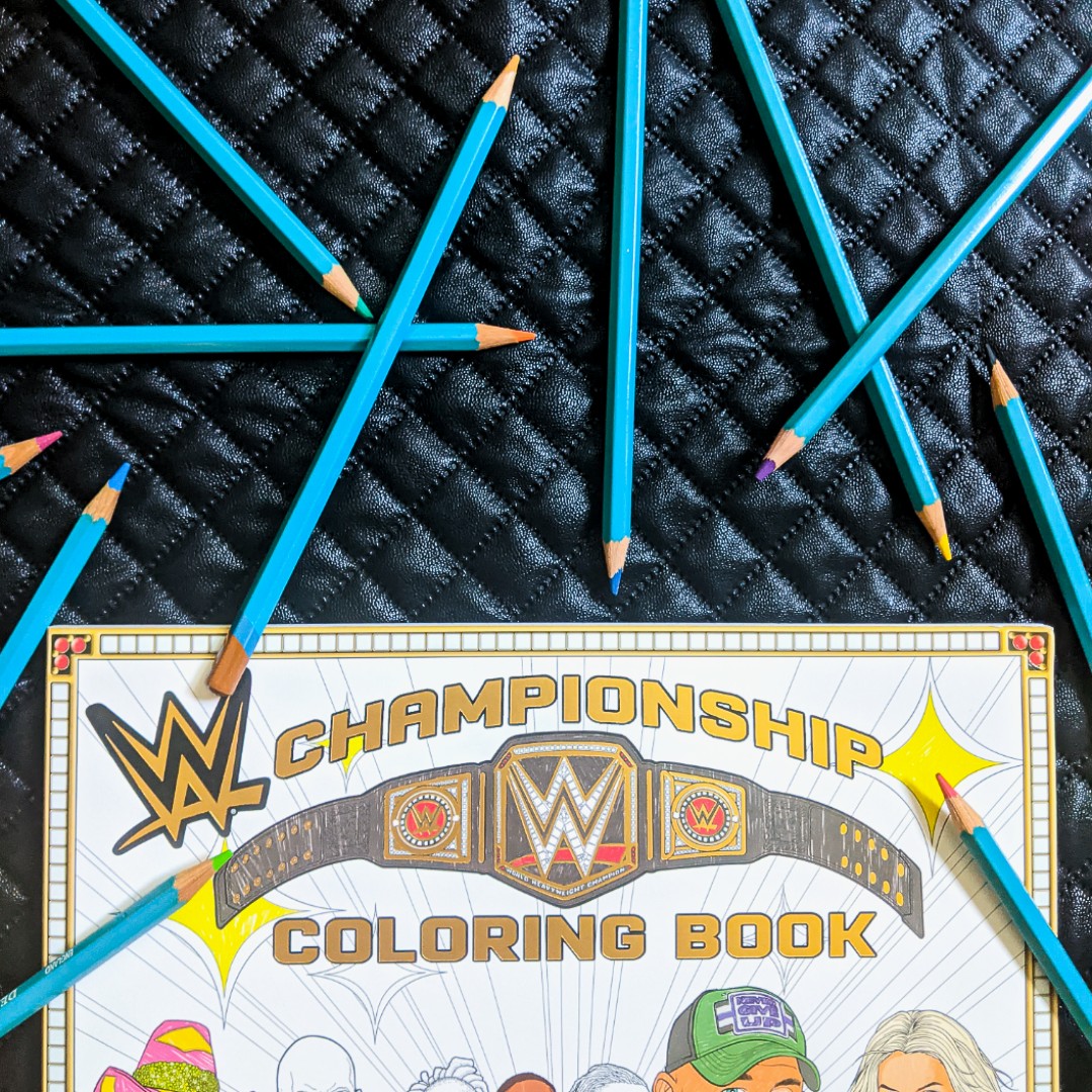 Happy #NationalColoringBookDay! Here's a ✨sneak peek✨ at something coming in October from our partnership with @WWE! We are beyond excited for this and can't wait to share more with all the #WWE fans out there! #BeeAReader 🐝