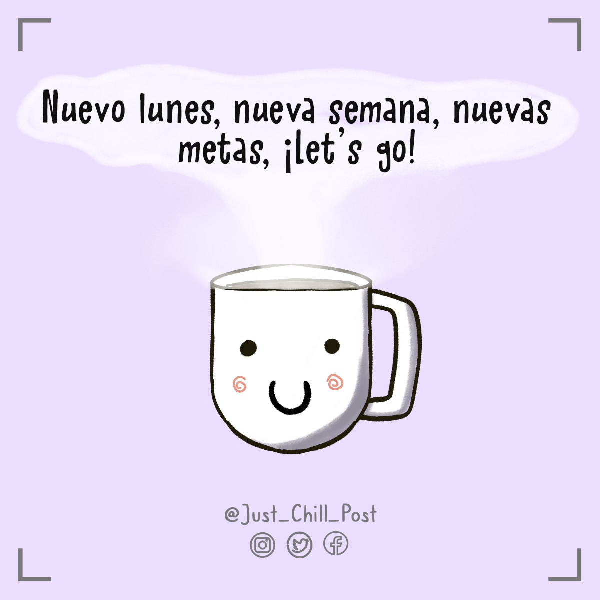 Just_Chill_Post's tweet image. Iniciamos una nueva semana y la iniciamos con todo 💯