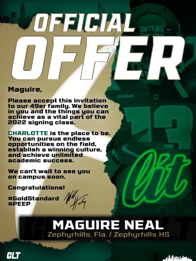 MaguireNeal2's tweet photo. Official 💚
@CoachB_NinerD @_CoachCarroll_ @Zhstrack1 @Coach_heals @CoachLaskowski https://t.co/oG96iay5rK