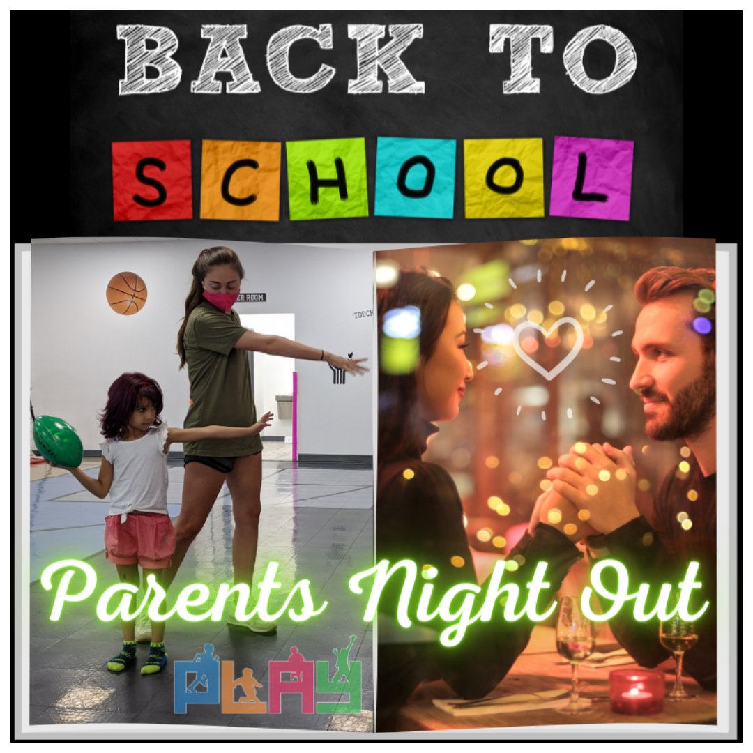 Take a break before the school chaos starts with our Parents Night Out event this Saturday! We're doubling the sibling discount to 50% for this last-scheduled event!
💚 Visit athleticademy.com/childcare/pare… to learn more and signup!