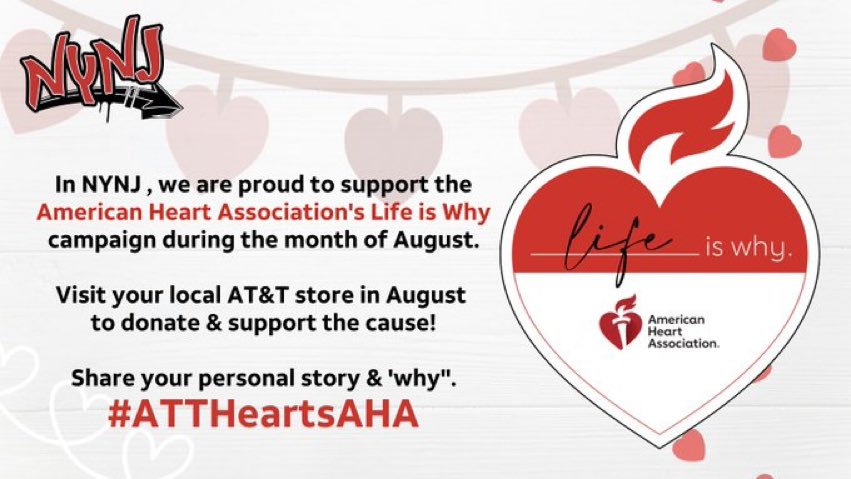 Benjamin Marcello (@marcellobenny) on Twitter photo Let’s all rally and help support the AHA! What is your “WHY”? @TheRealLamarMil <a href="/klane1202/">Kris Lane</a> @MarcellaD_NY <a href="/LillardDerick/">Derick Lillard</a> <a href="/Carlossilva_86/">Carlos Silva</a> <a href="/Matthew_Jarolem/">Matthew Jarolem</a> <a href="/cherdavis07/">Cheryl</a> <a href="/OneNYNJ/">OneNYNJ</a> Let’s all rally and help support the AHA! What is your “WHY”? @TheRealLamarMil <a href="/klane1202/">Kris Lane</a> @MarcellaD_NY <a href="/LillardDerick/">Derick Lillard</a> <a href="/Carlossilva_86/">Carlos Silva</a> <a href="/Matthew_Jarolem/">Matthew Jarolem</a> <a href="/cherdavis07/">Cheryl</a> <a href="/OneNYNJ/">OneNYNJ</a>