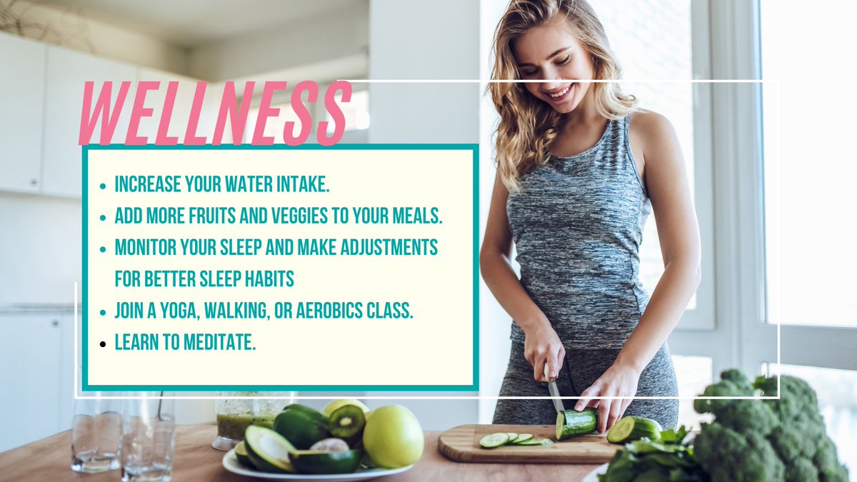 hitlikeagirlpod's tweet photo. You don't have to change your whole life to embrace a wellness lifestyle. Small changes can equal big rewards. Here are a few ways to include wellness in everyday routines. #Welllife #wellnessmonth https://t.co/jw8s9pZp04
