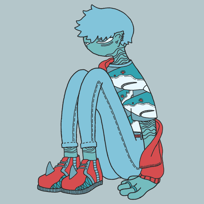 海洋恐怖症のtwitterイラスト検索結果