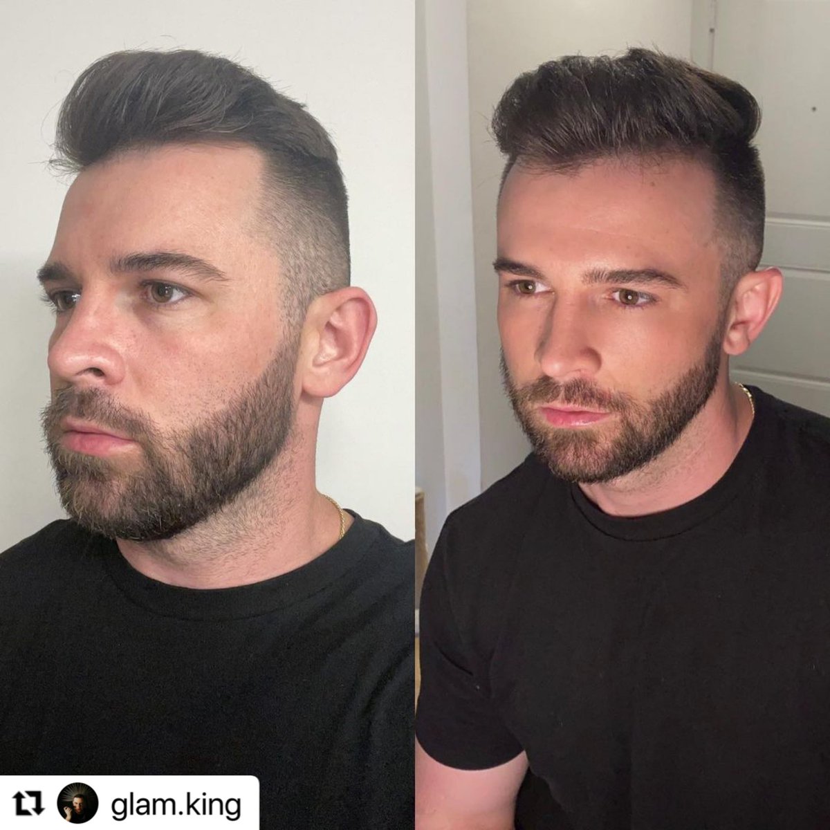 Male grooming makeup x #glamking 🙌🏼🔥
• Follow me over on Insta: <a href="/glam/">Glam, Inc.</a>.king for so much more content! 📲