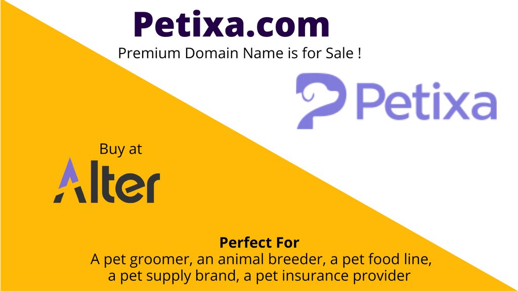 Dev3Jadhav's tweet image. Petixa.com - Acquire Now!
alter.com/names/petixa.c…
#domainnames #domainnameforsale #domainname #domainnamesforsale