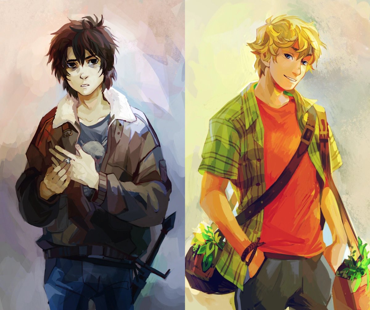 Today's bonus color-contrast pairing is Nico/Will (Solangelo) from the...