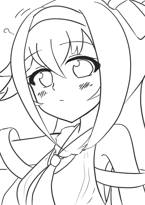 #ピノの自由帳
「どうしたんですか虫さん?」的な見下ろす感じ 